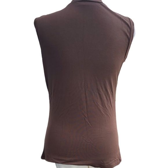 🛍🛍New York & Company brown sleeveless tank top size medium ($4 with any bundle - Picture 4 of 5